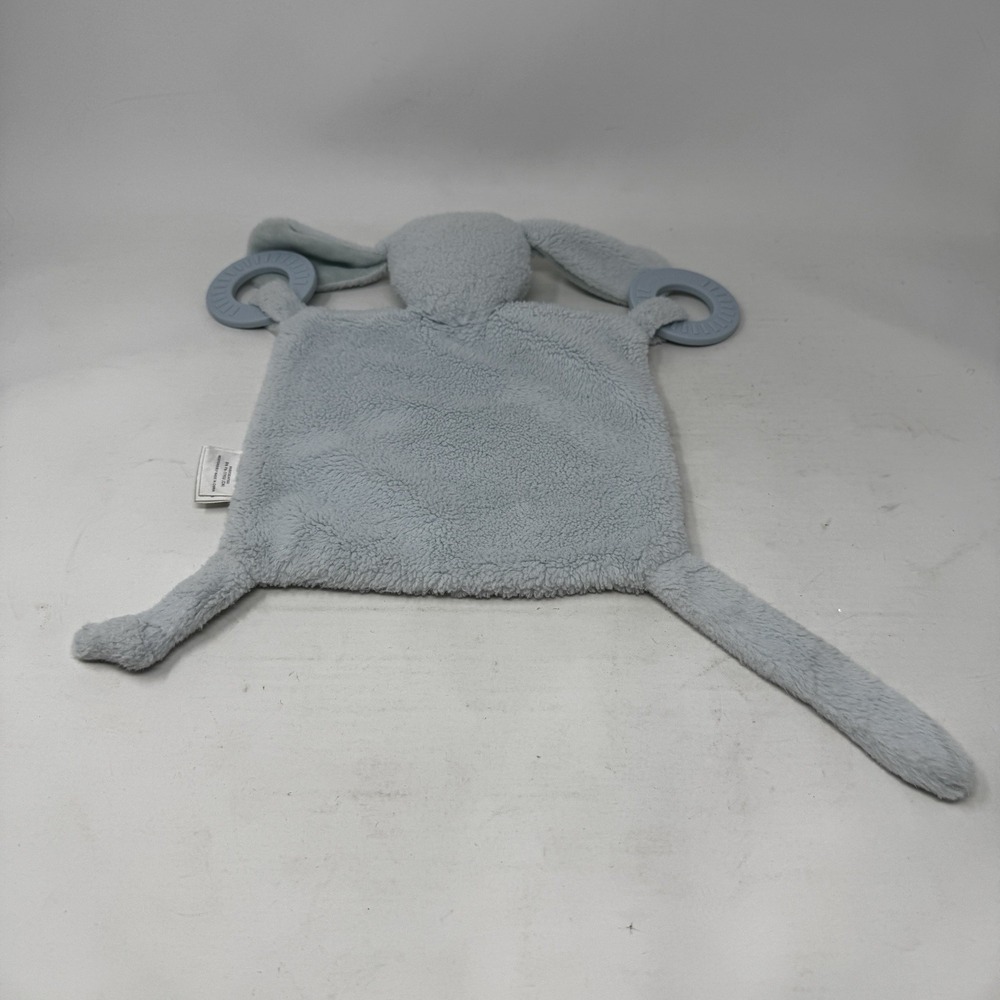 Bella Tunno Blue Dog Lovey Rattle Silicone Teether Rings Baby‎ - Picture 6 of 12